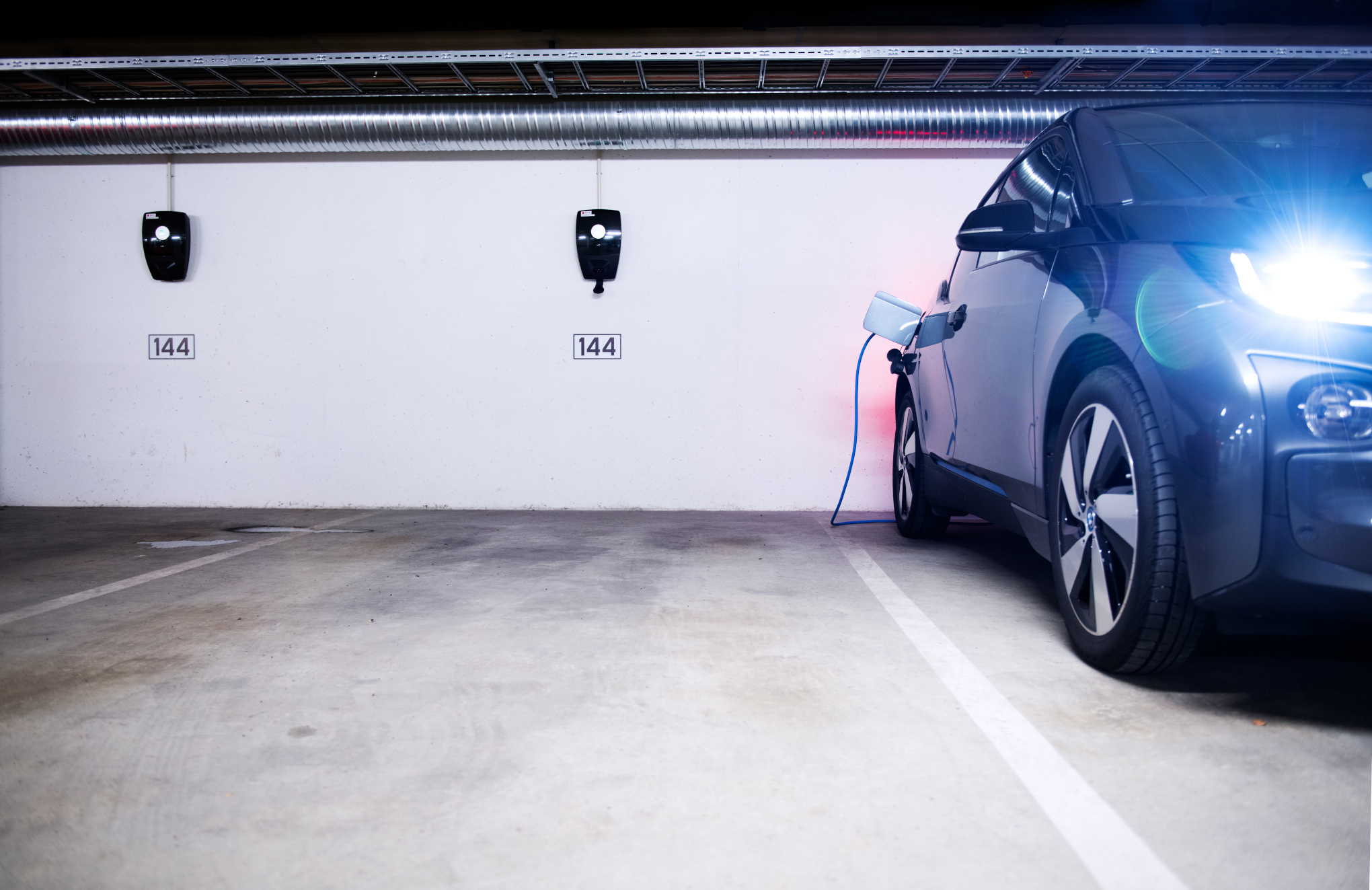 Zaptec EV Pro Charger in underground